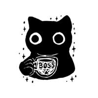 Littel Black Kitten